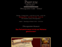 parfuemmuseum.de Webseite Vorschau