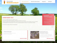gemeinde-niederbrombach.de Webseite Vorschau