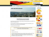 cdu-puderbach.de Webseite Vorschau