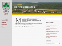 gemeinde-kasdorf.de Webseite Vorschau