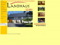 landhaus-gehlert.de Webseite Vorschau