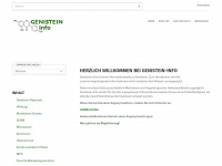 genistein.de Webseite Vorschau