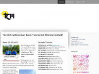 tcmuenstermaifeld.de Webseite Vorschau