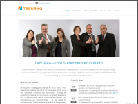 treurag.de Webseite Vorschau