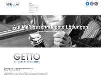 getto-metallbau.de Webseite Vorschau