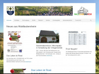 waldlaubersheim.de Webseite Vorschau