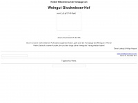 glockwieser-hof.de Webseite Vorschau
