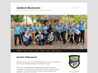 goldbach-musikanten.de Webseite Vorschau