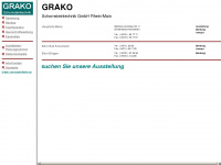 grako.de Webseite Vorschau