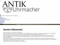antik-uhrmacher.at Webseite Vorschau
