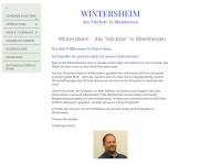 wintersheim-rheinhessen.de Webseite Vorschau