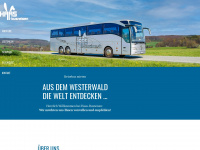 haas-busreisen.de Webseite Vorschau
