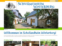 schullandheim-winterburg.de Webseite Vorschau