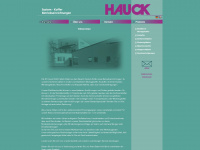 hauck-web.de Webseite Vorschau