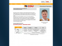 cdu-harxheim.de Webseite Vorschau