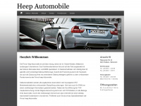 heep-automobile.de Webseite Vorschau