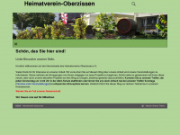 heimatverein-oberzissen.de Webseite Vorschau