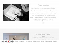 henrichs-ofenbau.de Webseite Vorschau