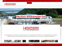 henatherm.de Webseite Vorschau