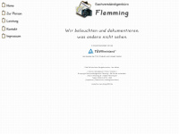 sv-flemming.de Webseite Vorschau