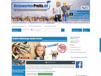 heimwerkerprofis.de Webseite Vorschau