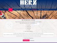 herz-dach.de Webseite Vorschau