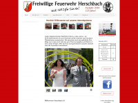 feuerwehr-herschbach.de Webseite Vorschau