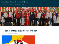 kg-herschbach.de Webseite Vorschau
