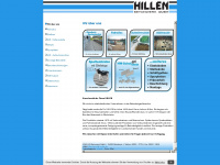hillen-beton.de Webseite Vorschau