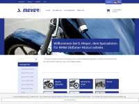meyer-bikes.de Webseite Vorschau