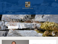 weingut-apotheker-bartz.de Webseite Vorschau
