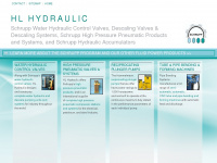 hlhydraulic.com Webseite Vorschau