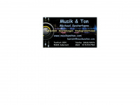 musikundton.com Webseite Vorschau