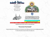 hochwald-hotel.de Webseite Vorschau