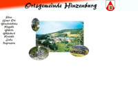 hinzenburg.de Webseite Vorschau