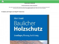 holzschutz-online.de Webseite Vorschau