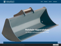 holstein-apparatebau.de Webseite Vorschau