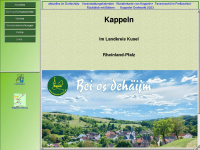 kappeln-pfalz.de Webseite Vorschau