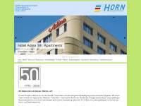 horn-haustechnik.de Webseite Vorschau