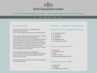 hotel-deutschherrenhof-trier.de Webseite Vorschau