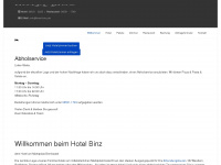 hotel-binz.de Webseite Vorschau