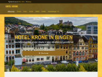 hotel-krone-bingen.de Webseite Vorschau