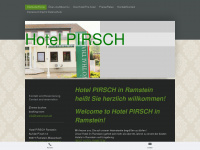 hotel-pirsch.de Webseite Vorschau