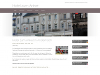 hotel-zum-anker-andernach.de Webseite Vorschau