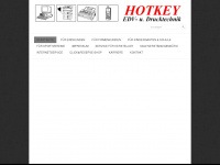 hotkey.de Webseite Vorschau