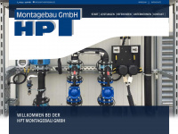 hpt-montagebau.de Webseite Vorschau