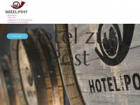 hotelzur-post.de Webseite Vorschau