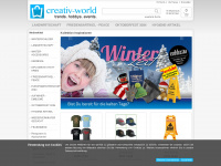 creativ-world.de Webseite Vorschau