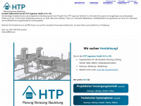 htp-haustechnik.de Webseite Vorschau
