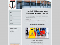 tv-arzheim.de Webseite Vorschau